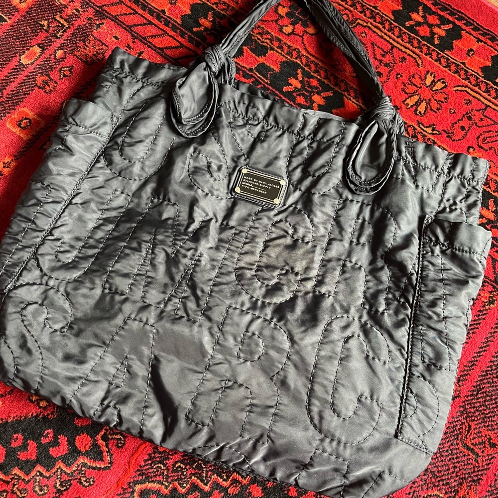 Marc By Marc Jacobs Quilted Tote Bag Black